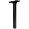 Gibraltar Mailboxes Patriot 46.9 in. Powder Coated Black Polymer Mailbox Post