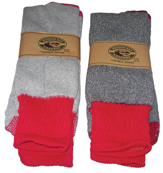 DIAMOND VISIONS Hudson Bay Traders Goods Cotton Thermal Sock (Pack of 36)