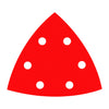 Diablo 3-1/2 in. Ceramic Blend Hook and Lock Triangle Sanding Sheets 220 Grit Ultra Fine 10 pk