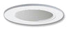 Halo Matte White 4 in. W Plastic LED Recessed Baffle and Trim 993 W