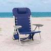 Rio Brands 4-Position Assorted Beach Folding Chair (Pack of 4)
