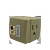 Projex Grounded 3 outlets Cube Adapter 1 pk (Pack of 10)
