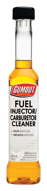 Gumout Gasoline Fuel injector/Carburetor Cleaner 6 oz