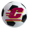 Central Michigan University Soccer Ball Rug - 27in. Diameter