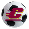Central Michigan University Soccer Ball Rug - 27in. Diameter