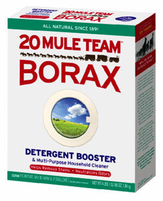 20 Mule Team Borax Biodegradable Detergent Booster & Household Cleaner 65 oz. (Pack of 6)