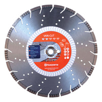 Husqvarna Vari-Cut 14 in. D X 1 in. Diamond Segmented Rim Diamond Saw Blade