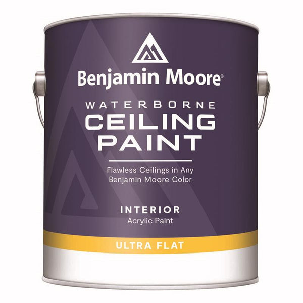 Pintura mate para techos de interiores Benjamin Moore 1 gal (paquete de 4)