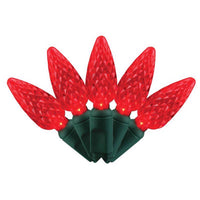 Celebrations LED Red String Christmas Light Bulbs (Pack of 12)