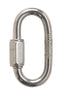 Campbell Chain Polished Stainless Steel Quick Link 660 lb. 2 in. L