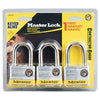 Master Lock 2 in. W Laminated Steel Double Locking Padlock Keyed Alike
