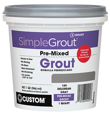 Custom Building Products SimpleGrout Indoor White Grout 1 qt