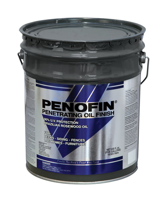 Penofin Blue Semi-Transparent Sable Oil-Based Wood Stain 5 gal.