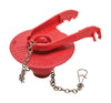 Fluidmaster PerforMAX Toilet Flapper Red Microban - Open Box
