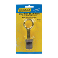 Seachoice Brass 6.5 in. L X 1 in. W Drain Plug