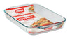 Pyrex 10 in. W x 15 in. L Baking Dish Clear (Pack of 4)