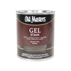 Old Masters Semi-Transparent Spanish Oak Oil-Based Alkyd Gel Stain 1 qt - Open Box