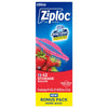 Ziploc Grip 'n Seal Technology 1 gal Clear Zipper Storage Bag 42 pk (Pack of 9)