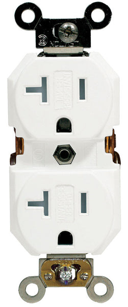 Leviton 20 amps 125 V Duplex White Outlet 5-20R 1 pk - Deal of The Week
