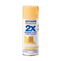 Rust-Oleum Painters Touch Ultra Cover Satin Summer Squash Spray Paint 12 oz.