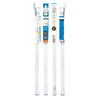 iDesign Cameo Shower Curtain Rod 42 in. L White