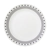 Corelle Livingware Black/White Glass City Block Dinner Plate 10-1/4 in. D 1 pk - Deal of The Week