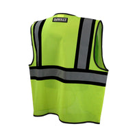 DeWalt Reflective Class 2 Hi-Vis Safety Vest Green M