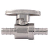 SharkBite 3/8 in. PEX Barb X 3/8 in. PEX Barb Brass Straight Stop Valve