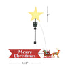 Mr. Christmas LED Santa In Sleigh Animated Tree Topper 24 in. - Deal of The Week