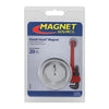 Magnet Source Handi-Hook 1.25 in. L X 2 in. W Silver Magnetic Hook 20 lb. pull 1 pc