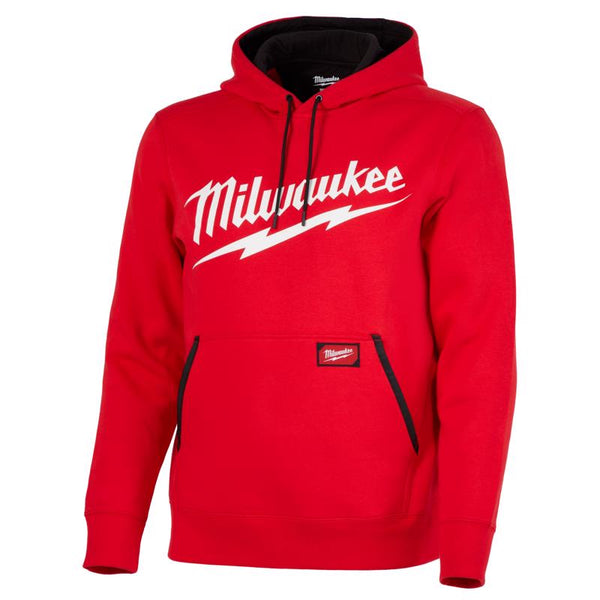 Sudadera con capucha unisex de manga larga Milwaukee FreeFlex XL roja
