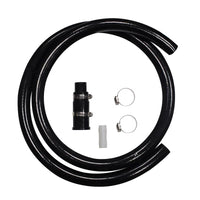 Plumb Pak 1-1/2 or 1-1/4 in. D Matte Rubber Drain Tube