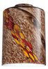 Westinghouse 8140000 4-3/4" X 6-1/2" Wildfire Glass Cylinder Lamp Shade (Pack of 4)