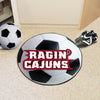 University of Louisiana-Lafayette Soccer Ball Rug - 27in. Diameter