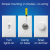 Lutron Aurora White Rotary Dimmer Switch 1 pk - Deal of The Week