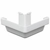 Amerimax 3.25 in. H x 6.25 in. W x 6.25 in. L White Vinyl Outside Corner