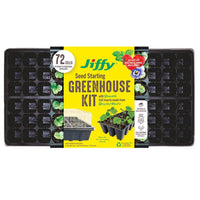 Jiffy T72hst-14 21.5 X 11 X 2.75 Seed Starter Greenhouse 72 Cells