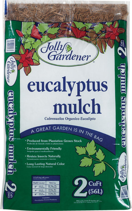 Jolly Gardener Natural Eucalyptus Mulch 2 cu. ft. Volume