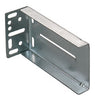 Knape & Vogt 3-1/2 in. L Zinc Full Extension Drawer Bracket 2 pk