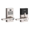 Kwikset SmartCode 917 Satin Nickel Metal Electronic Touch Pad Entry Lever