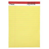 Mead 5 in. W x 8 in. L Legal Pad 50 (Pack of 12)