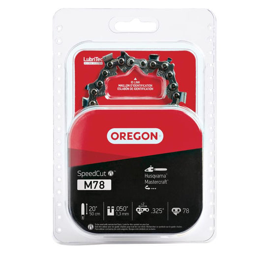 Oregon SpeedCut M78 20 in. 78 links Chainsaw Chain