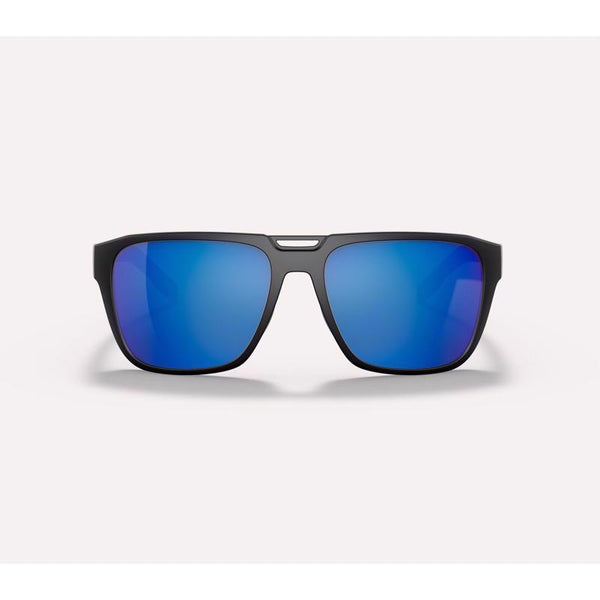 Gafas de sol polarizadas unisex con marco negro mate y lentes azules de Native Mammoth