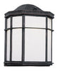 Bel Air Lighting Andrews Black Switch Incandescent Wall Lantern