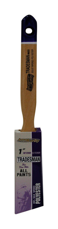 ArroWorthy Tradesman 1 in. W Angle Paint Brush (Pack of 12).