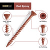 Deck Plus No. 10  x 3 in. L Star Flat Head Exterior Deck Screws 5 lb.