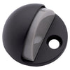National Hardware Metal Matte Black Door Stop Mounts to floor 1.31 in. (Pack of 5)