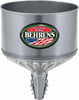 Behrens Silver 11-7/8 in. H Steel 256 oz Funnel
