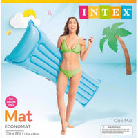 Intex Assorted Color Vinyl Matte Adult Inflatable Floating Tube 72 L x 27 W in.