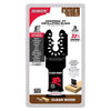 Diablo 1-1/4 in. X 1-1/4 in. W Bi-Metal Oscillating Blade Clean Wood 3 pk